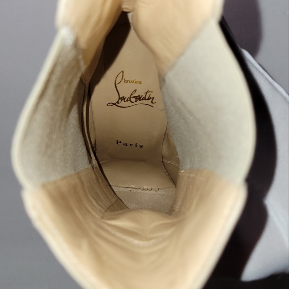 Christian LouboutinTucson Cap-Toe Red Sole Bootie, Nude - Picture 17 of 17